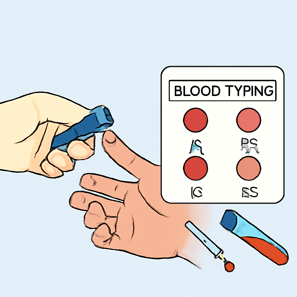 how to test blood group